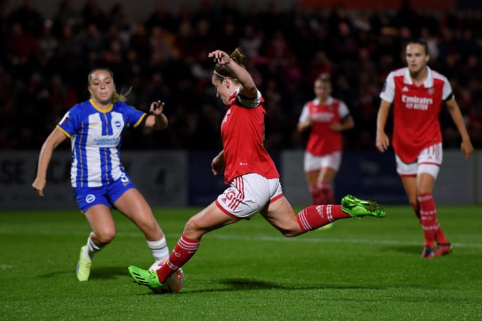 Arsenal v Brighton in WSL season opener, plus Premier League – live updates | Women's Super League 8 Kim Little puts Arsenal ahead.