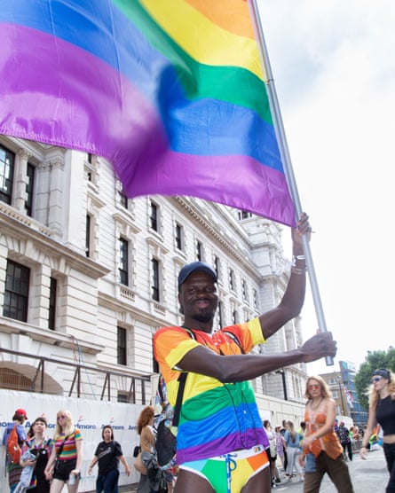 Pride in London, 2022 on a British summer day.