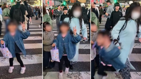 Girl Knocked Down in Tokyo's Bumping Trend