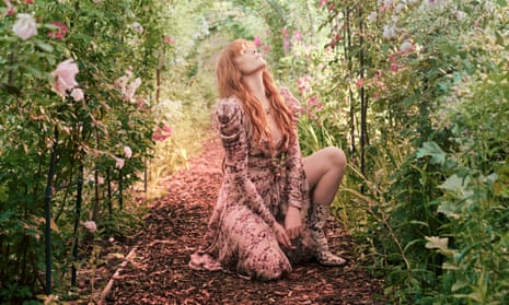 Force of nature: Florence Welch shot at William Morris’s Red House in Bexleyheath. She wears a dress and boots by Zimmermann.