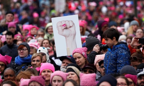 An estimated 4.5 million people attended the Women’s March in Washington on 21 January.