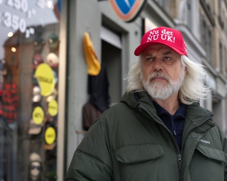 Jesper Rabe Tonnesen in one of his Nu det NUUK! caps