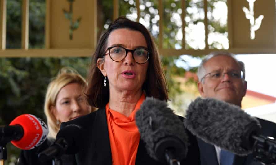 Anne Ruston speaks at a press conference in Adelaide