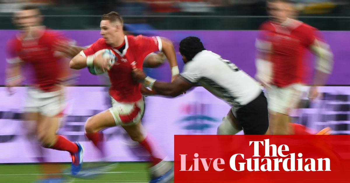 Wales v Fiji: Rugby World Cup 2019 – live!