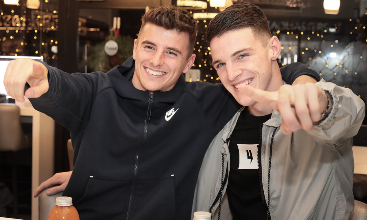 Mason Mount And Declan Rice We Re Always Together They Call Us Dumb And Dumber Football The Guardian