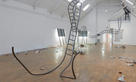 Jesse Darling’s No Medals No Ribbons installation at Modern Art Oxford.