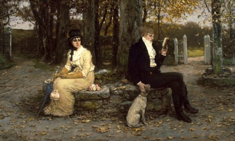 Painting: The Waning Honeymoon (1878) by George Henry Boughton.