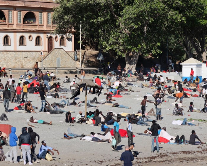 Spain says 70,000 out of 72,000 migrants that entered Ceuta in mass border crossing have returned to Morocco – Europe live — image supplied by The Guardian World's feed