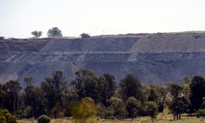 The New Acland coalmine, west of Brisbane