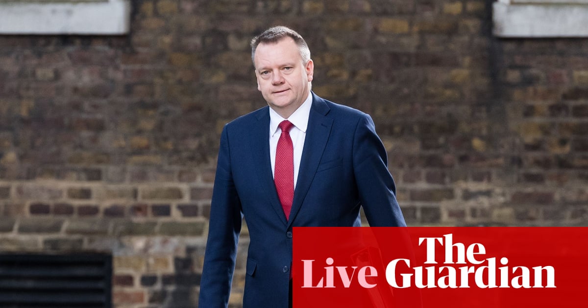 Minister calls for ‘swift transition’ of power to Burnham without challenge over Labour leadership – UK politics live