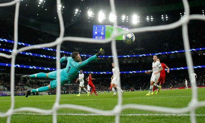 Serge Gnabry Scores Four In Brutal Bayern S 7 2 Humiliation Of Tottenham Football The Guardian