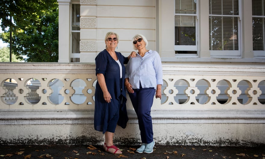 Karen Knight, left, and Pam Kennant.