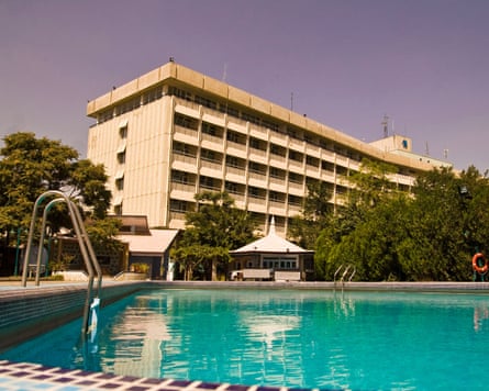Intercontinental Hotel in Kabul.
