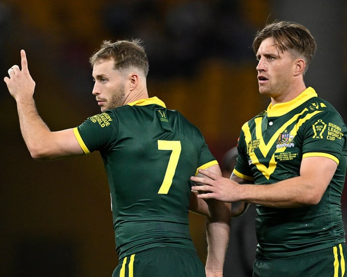 Australia v Fiji: men’s Rugby League World Cup – live