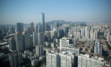 Aerial view of Guangzhou, China