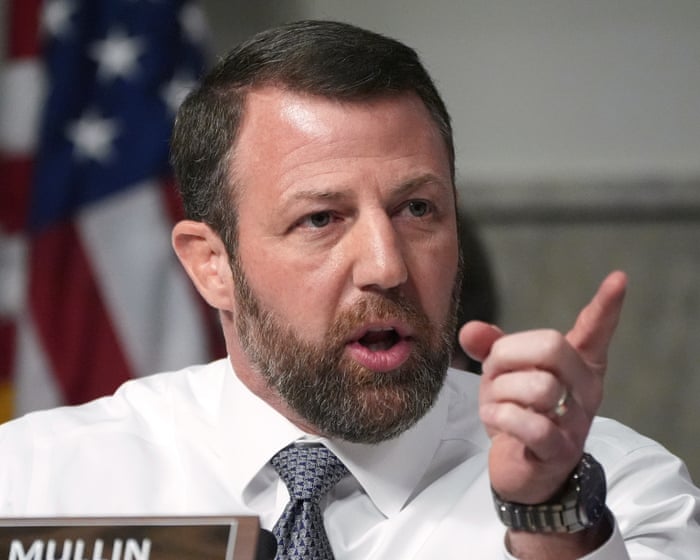 Trump’s DHS pick, Markwayne Mullin, never served in military but talks as if he did