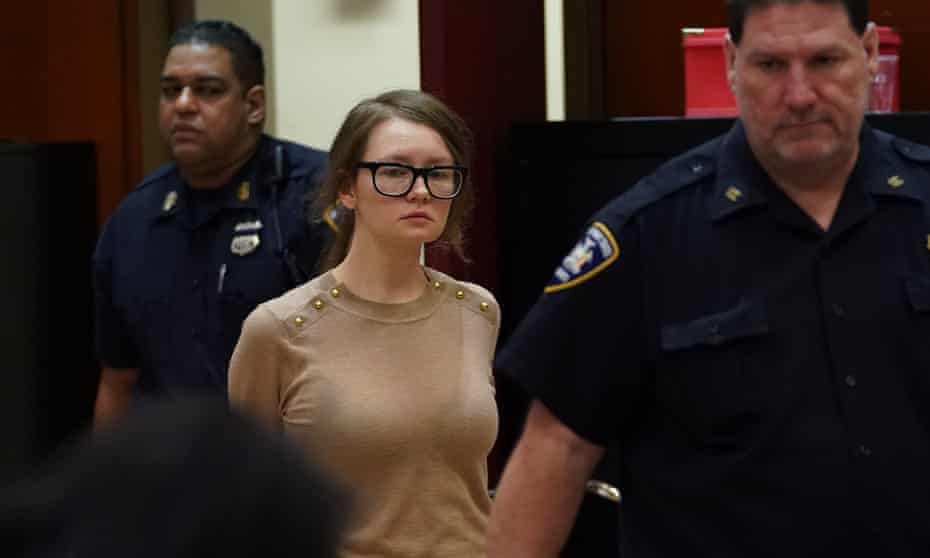 ‘A huge waste of time’: prison according to Anna Sorokin, better known as Anna Delvey, seen here during her trial at New York State Supreme Court in 2019. 