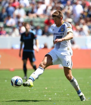 steven gerrard playing for LA Galaxy