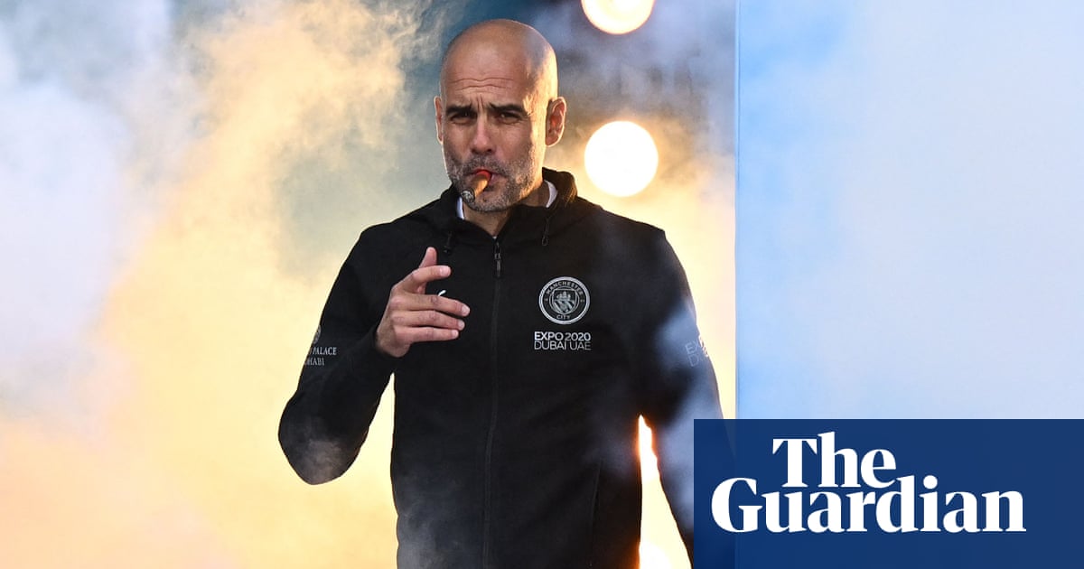 Pep Guardiola and Manchester City’s sky blue wash will define this era