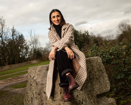 One hot wonder of quizshows … Anita Rani hosted The Answer TRap.