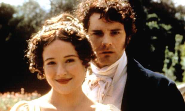 Jennifer Ehle and Colin Firth in Pride and Prejudice.