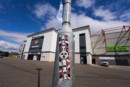 Mazuma Stadium, the home of Morecambe FC
