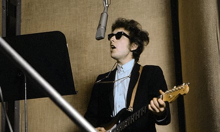 dylan with an electric guitar