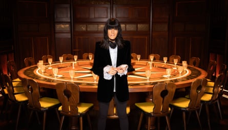 Hands on … Claudia Winkleman in The Traitors.