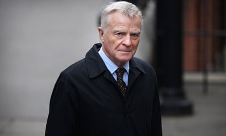 ‘Our mother would have cheered’ ... Max Mosley who died aged 81.