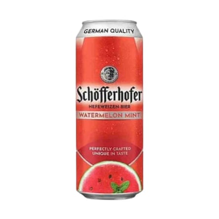Schofferhofer Watermelon Mint Hefeweizen Radler Beer