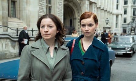 Hazel Doupe and Lola Petticrew as sisters Marian and Dolours Price in the ‘disordered but powerful’ Say Nothing.