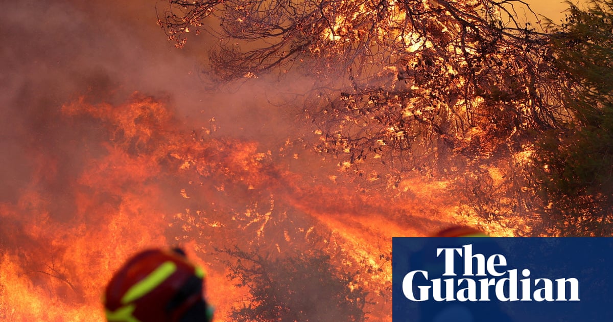 Greece battles wildfires – in pictures