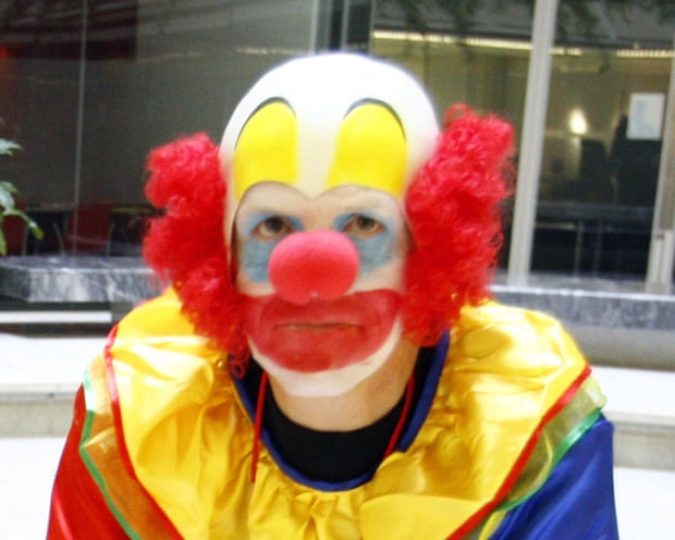 A clown