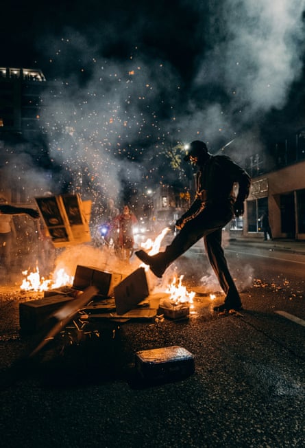 Flashpoint … civilian unrest lasted respective time successful Minneapolis and elsewhere successful the US.