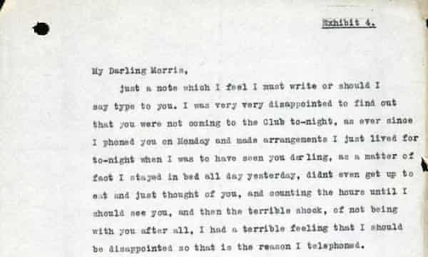 For letters written him love Her Sexy