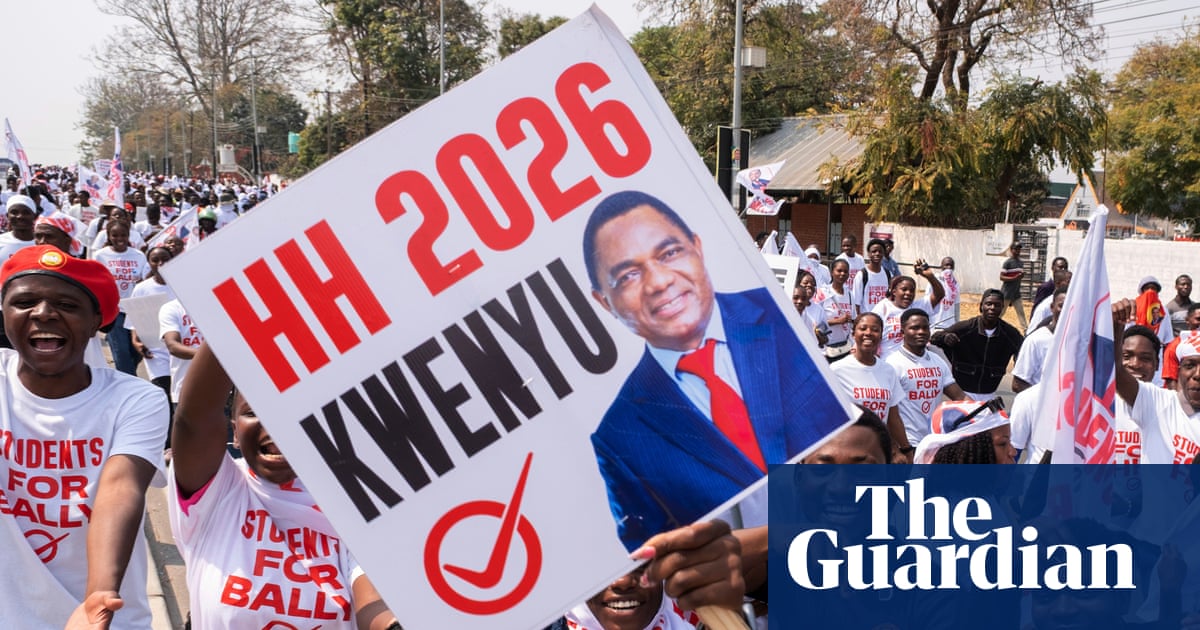Zambia elections haunted by ghost of incumbent president’s arch-rival