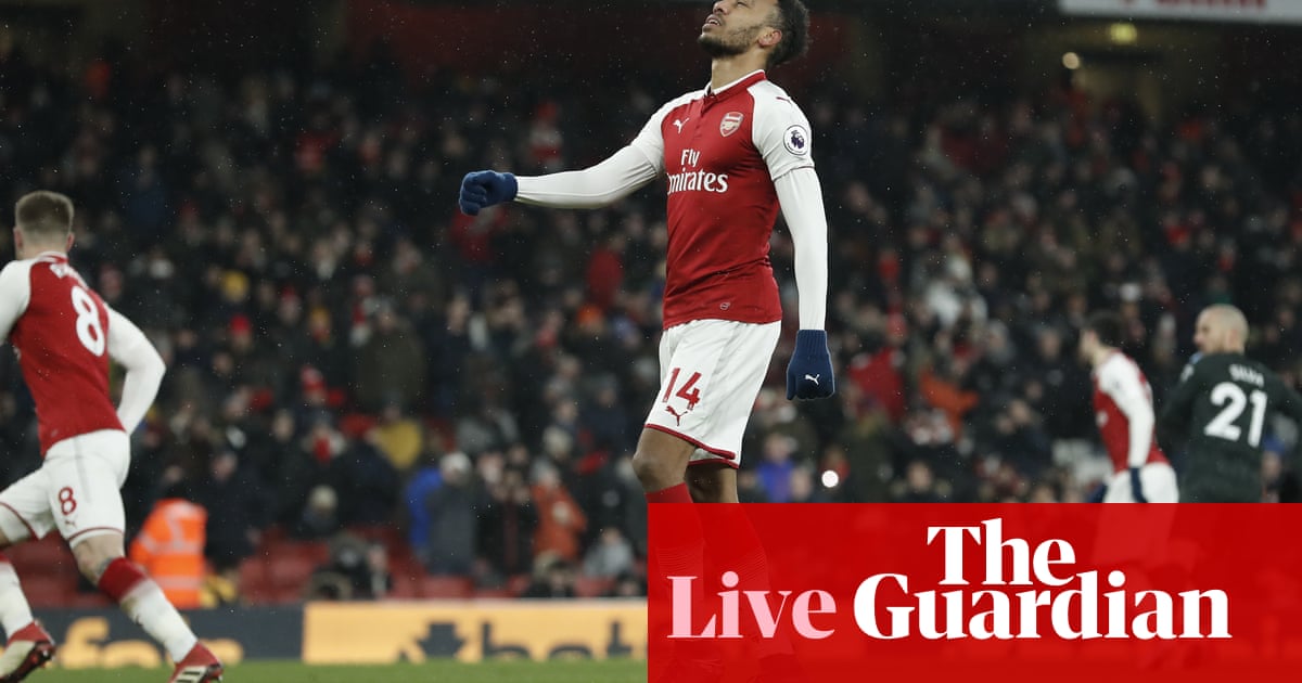 Arsenal 0 3 Manchester City Premier League As It Happened Football The Guardian