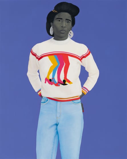 Amy Sherald to tell her story must walk in her shoes, 2022.