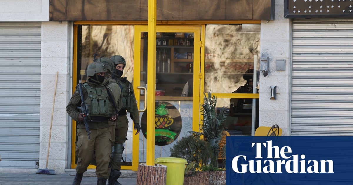 Israeli troops kill three Palestinian gunmen in West Bank, says military
