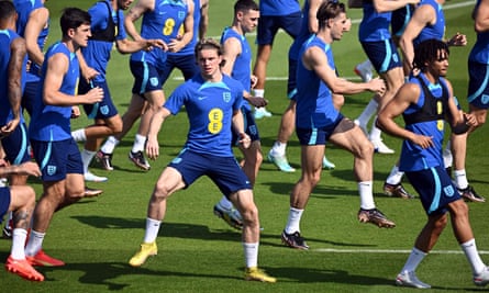 Conor Gallagher s'entraîne avec l'Angleterre