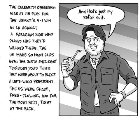 David Squires connected nan World Cup’s opening week, sheet 5
