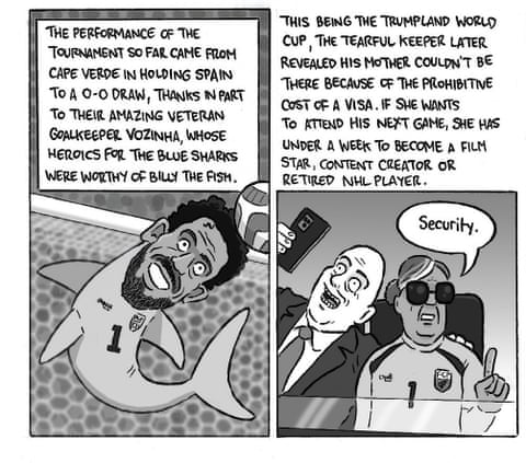 David Squires connected nan World Cup’s opening week, sheet 7