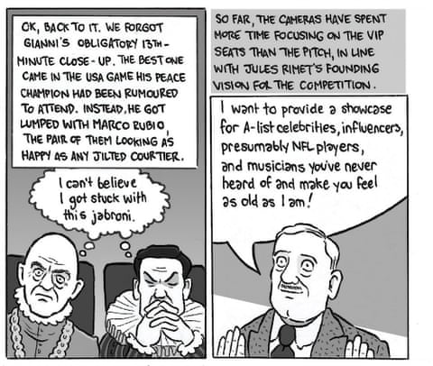 David Squires connected nan World Cup’s opening week, sheet 4