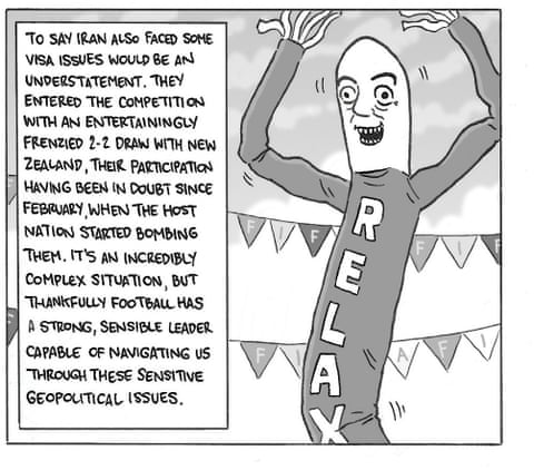 David Squires connected nan World Cup’s opening week, sheet 8