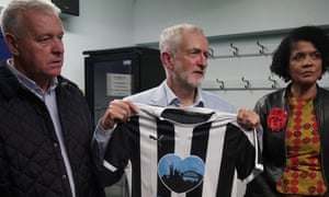 Jeremy Corbyn in Newcastle