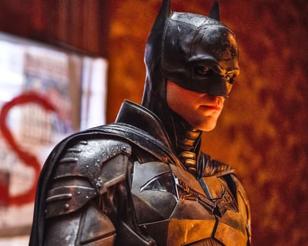Robert Pattinson in The Batman.