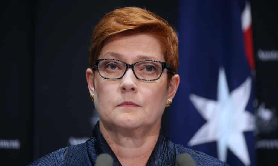 Foreign minister Marise Payne