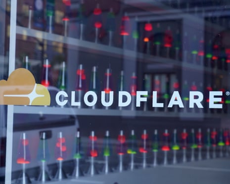 Cloudflare outage causes error messages across the internet | Internet | The Guardian