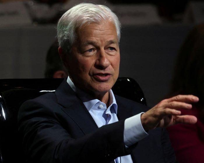 Head of largest US bank warns of risk of American stock market crash