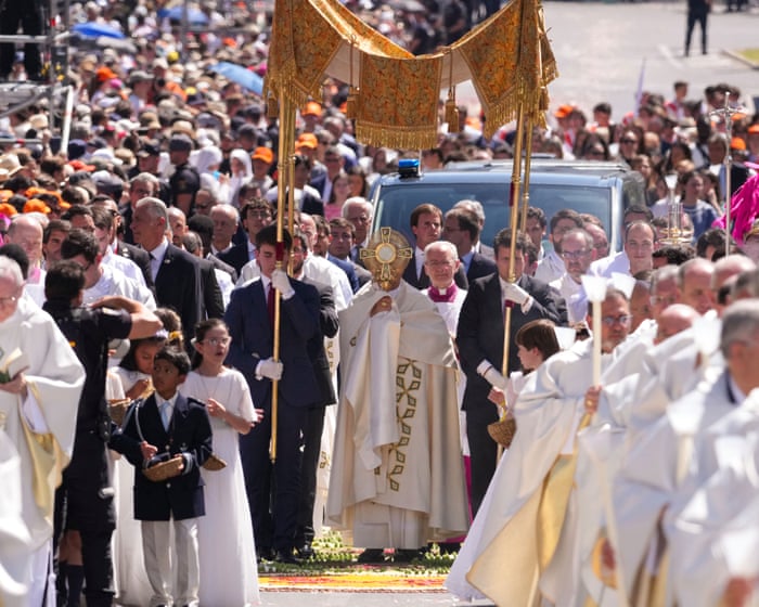 More than a million people join Pope Leo for outdoor Mass in Madrid